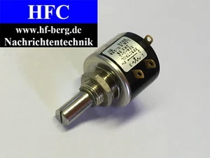 1 Stück Präzisions Potentiometer Poti 2 KOhm / 2 W / Spectrol  (M7661) - Picture 1 of 11