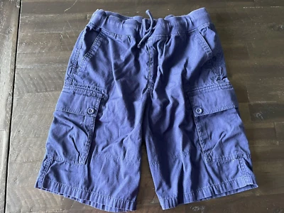 Polo Ralph Lauren Boys Teen Youth Kids Navy Cargo Shorts Large 14 16 Gently used - Image 1 of 4