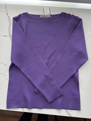 One Girl Who женщины свитер фиолетовый размер средний новом - Изображение 1 из 4