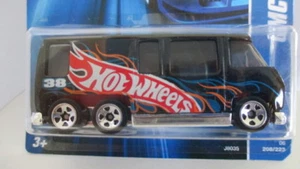 2006 Hot Wheels #208 GMC MOTORHOME black w/ HW logo on sides, 5-spoke wheels - Picture 1 of 2