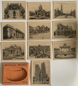 Vintage Bruxelles Brussels 10 Snapshot Photo Set 2 - Picture 1 of 2