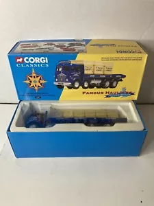 Corgi 12301; Foden FG 8 Wheel Rigid Flatbed, Motor Packing; New In Box NIB - Picture 1 of 9