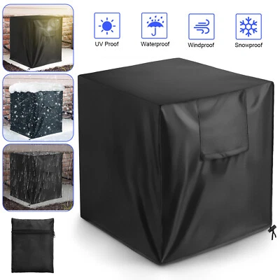 Heavy Duty Air Conditioner Cover, Central AC Outdoor Waterproof Protector Winter - Image 1 of 4