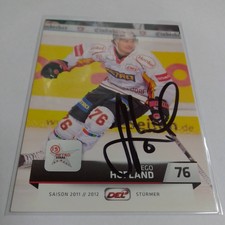 LED Playercard DEG Metro Stars 2011/12 Signed Diego Hofland