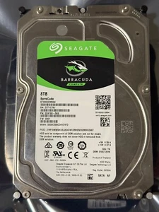 Seagate BarraCuda Compute 8TB 5400RPM SATA 3.5" HardDrive ST8000DM004 Test Good - Photo 1/4