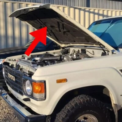 Capó aislante Toyota serie FJ60/FJ62 Land Cruiser OEM. ¡TODAS LAS CAMIONETAS SERIE 60! Foto 1 de 2