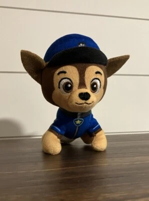 Paw Patrol Nick Jr CHASE 5” Cachorro Pastor Alemán Mini Peluche Perro Policía Foto 1 de 4