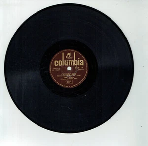 78 RPM 9 13/16in Tino Rossi Disk Sound J'Ai Too Aime - C'Est For You - Columbia - Picture 1 of 2