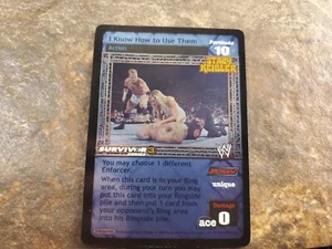 WWE WWF Raw Deal CCG - I Know how to Use Them - Stacey Keibler - Rare - Picture 1 of 3