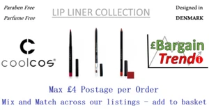 Cool Cos Denmark Paraben Parfum Free Kosmetik LIPLINER Kollektion #SchnäppchenTrend - Bild 1 von 12