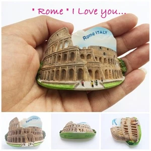 Rome Colosseum Italy Gift Collection Souvenir 3D Resin Fridge Travel Magnet  - Picture 1 of 5