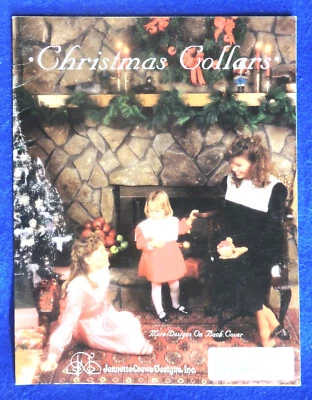 Christmas Collars by Jeanette Crews Designs 1987 Holiday Cross Stitch New - Image 1 of 2
