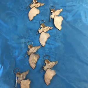 Capiz Shell Angels Wind Chime with Dream Catcher Approximately 32” Beautiful - Picture 1 of 4