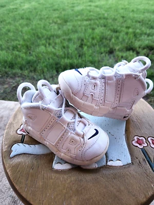 Nike Air More Uptempo "WHITE" Boys' Toddler 6C - Image 1 of 4