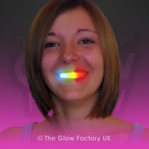 Light Up Flashing Teeth Multicolour LED - Picture 1 of 1