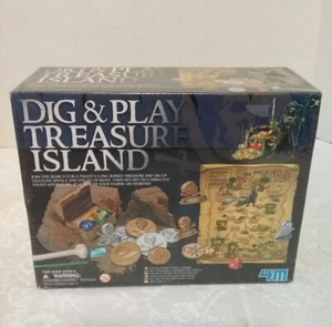 Dig & Play Treasure Island - Exploring Game Sealed in Box.  - Picture 1 of 5