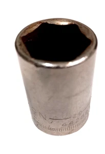 Craftsman -↊⅁- 19mm 6 Point Shallow Chrome Socket 1/2" Drive 44259 USA - Picture 1 of 5