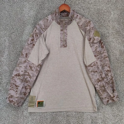 Military FR Frog Combat Ensemble Shirt Medium Regular Long Sleeve Tactical Camo - Image 1 of 4