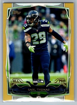 Earl Thomas 2014 Topps Gold 67/2014 #283 Seattle Seahawks - Image 1 of 2