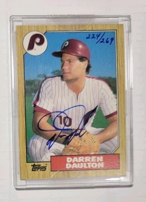 2004 Topps Original Signature Edition Darren Daulton Auto 224/269 #636 - Image 1 of 2