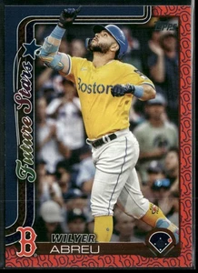 2025 Topps Serie 2 Wilyer Abreu Boston Red Sox #367 Teamfarbe - Bild 1 von 2