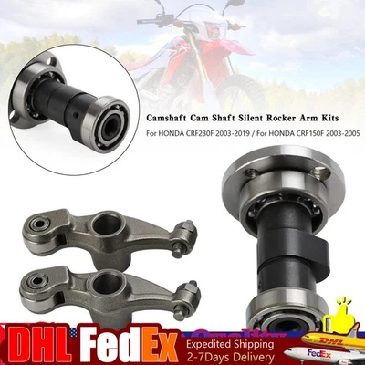 Camshaft Cam Shaft Silent Rocker Arm Kits for Honda CRF230F 2003-2019 #2 - Image 1 of 4