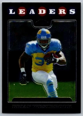 2008 Topps Chrome Brian Westbrook Philadelphia Eagles #TC126 - Image 1 of 2