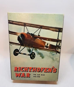 Vintage 1972 Avalon Hill Bookcase Game Richthofen's War The Air War 1916-1918 - Picture 1 of 9