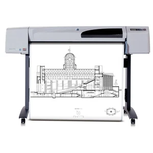 HP DesignJet 500 plus (C7770F) Farb-Plotter 42-Zoll mit 1122 m2 Tinte B89% C9... - Bild 1 von 2