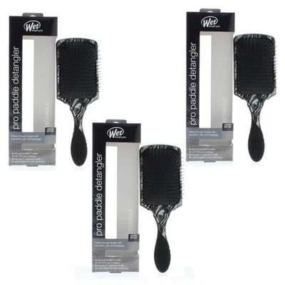 Wet Brush Pro Paddle Detangler Mineral Sparkle Charcoal (3 Pack) - Image 1 of 3