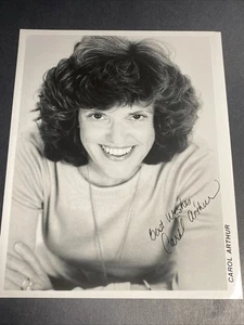 Carol Arthur: Hand Signed Celebrity Photograph 8 x 10 Inches / KSK - Picture 1 of 3