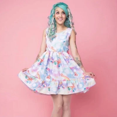 Vestido Japan LA Little Twin Stars X Care Bears Edición Limitada Foto 1 de 2