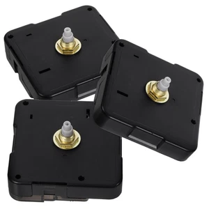 3 Stück kleines Uhrwerk Ersatz batteriebetriebener Werkeinsatz - Bild 1 von 12