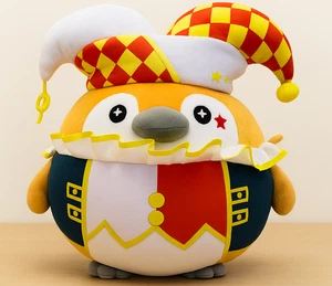 Fenny Plush Toy Jester Hat Star Eyes Hatsune Miku Project Sekai Sega Prize Cute - Picture 1 of 16