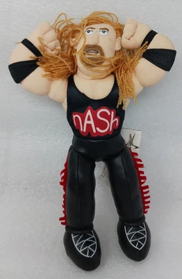 Figura de peluche vintage 1999 WCW Beanbag Brawlers Goldberg juguete de lucha suave de 9" Foto 1 de 4
