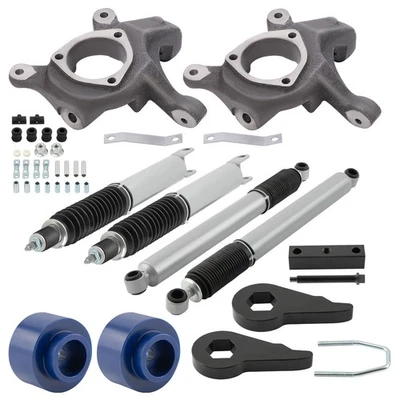 Front 4''-6" Rear 2'' Lift Kit w/ Shocks for Chevy Tahoe GMC Yukon 2WD 2000-2006 - Image 1 of 4