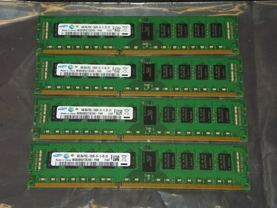 Apple 2009-2012 Mac Pro 16 GB Kit (4X4 GB) PC3-10600R DDR3-1333 Registrado Foto 1 de 3