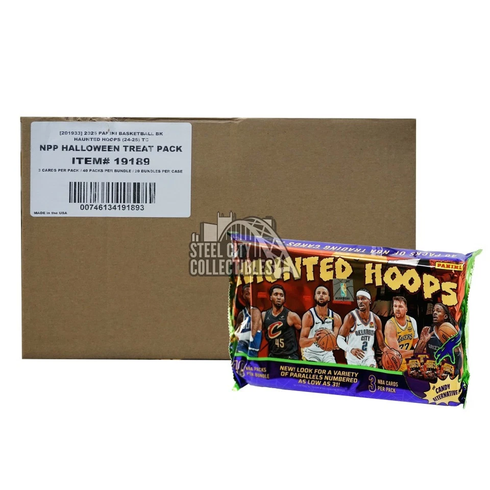2024-25 Panini Haunted Hoops Basketball 40-Pack Box