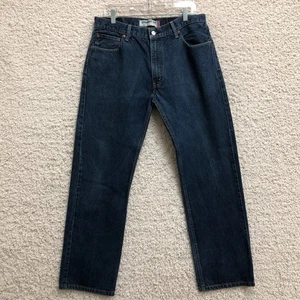 Jeans Levis 505 34x32 Para Hombre Azul Calce Regular Pierna Recta Denim Lavado Medio Trabajo - Imagen 1 de 11