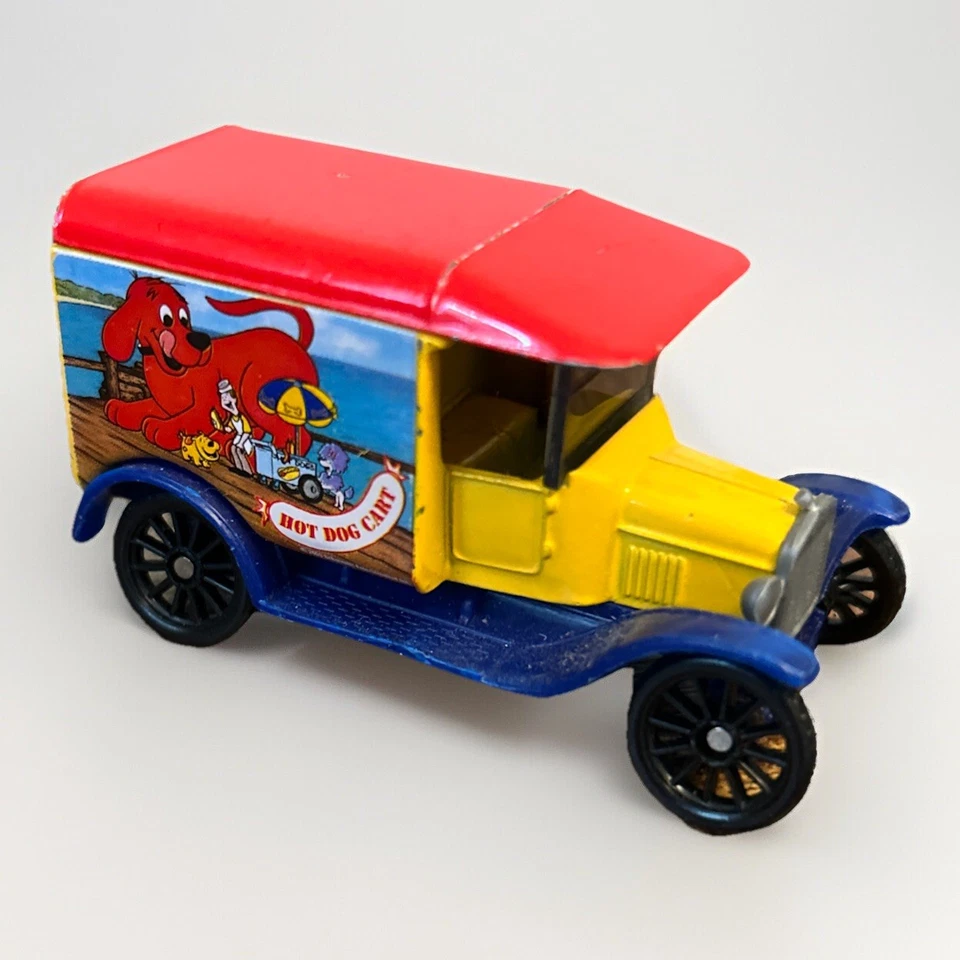 Vintage MATCHBOX 1921 MODEL T FORD  "CLIFFORD" HOT DOG CART 1989 Mattel Diecast - Image 1 of 4