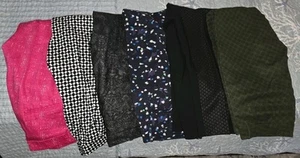 LOT 6 Womens Old Navy Pixie H&M J Crew Loft Dress Workwear Ankle Pants Size 4, 6 - Picture 1 of 8