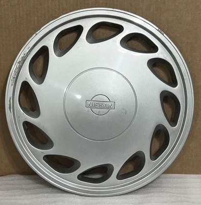Tapacubos original Nissan 240SX 1989-1994 15” cubierta de rueda 53055, 999W1-4B000 Foto 1 de 4