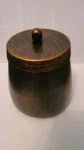 Ashtray with Lid Stainless Steel Smoke Cigar Ashtray Home Decor New In Box  - Picture 1 of 5