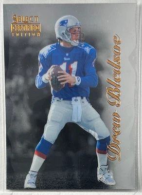 1996 Select Certified #45 Drew Bledsoe New England Patriots - Image 1 of 2
