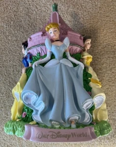 Walt Disney World Princess Bank Belle Snow White Cinderella Aurora No Stopper - Picture 1 of 7