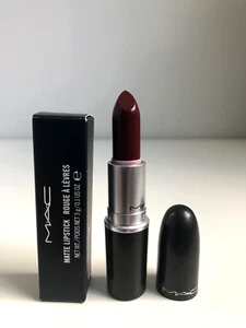 NIB Authentic MAC Après Soiree Lipstick (Cool Burgundy Plum) Matte .1oz/3g - Picture 1 of 5