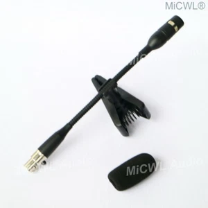 Condenser Microphone for Shure Body Pack Video Camera Instrument Interview Mic - Picture 1 of 9