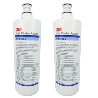 3M AP3-C765-E Replacement Water Filter Cartridge - 2 Pack - Image 1 of 3