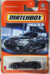 2024 Matchbox Mercedes- AMG SL 63 72/100 Mercedes-Benz Convertible Black 🔥 - Picture 1 of 6