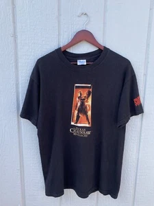 Vintage 2000s The Texas Chainsaw Massacre Movie Promo Large Black Shirt - Picture 1 of 7